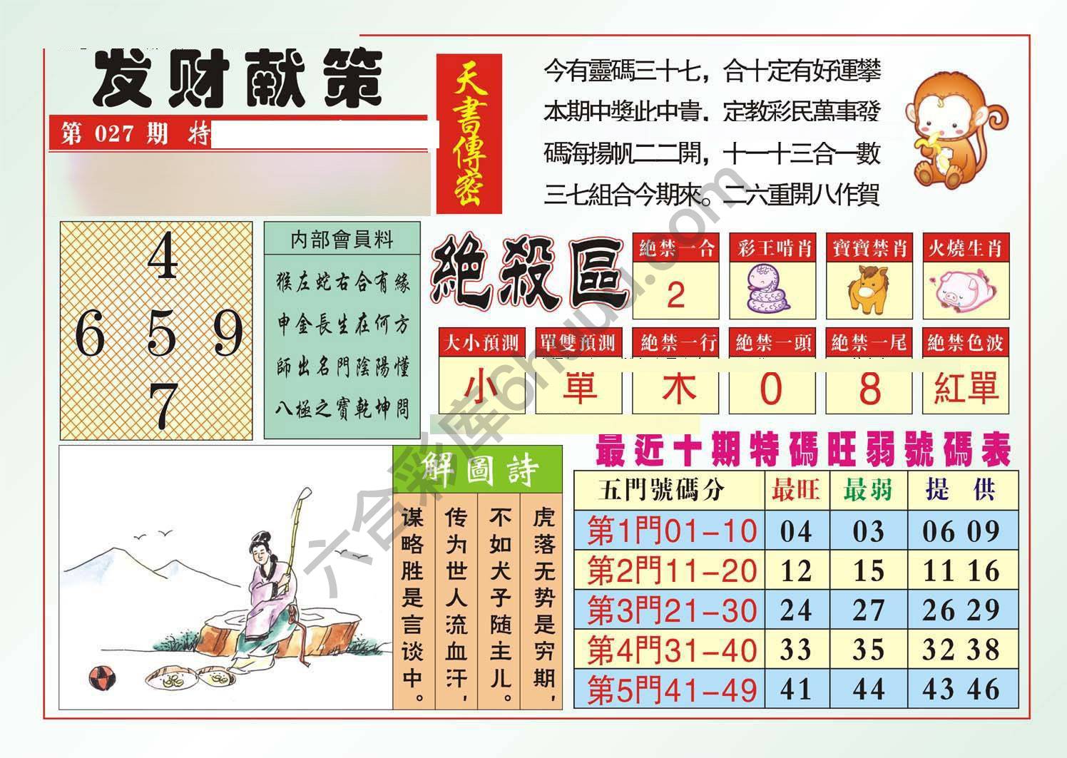 发财献策