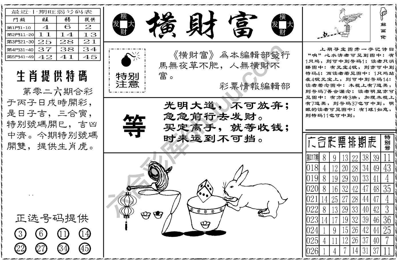横财富