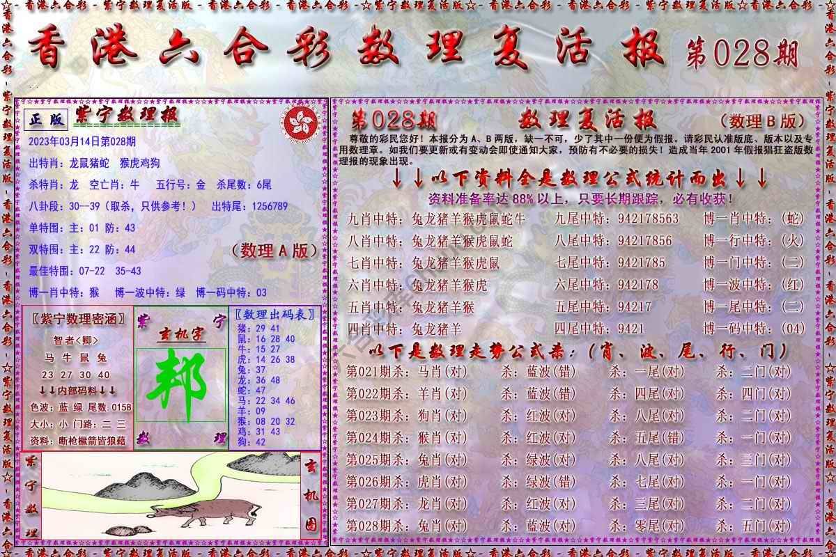 数理复活报