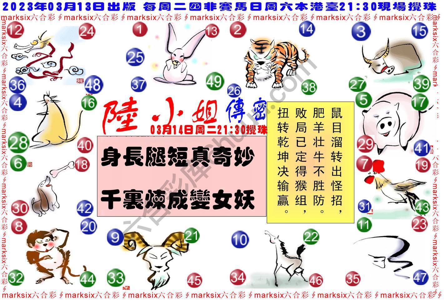 陆小姐传密
