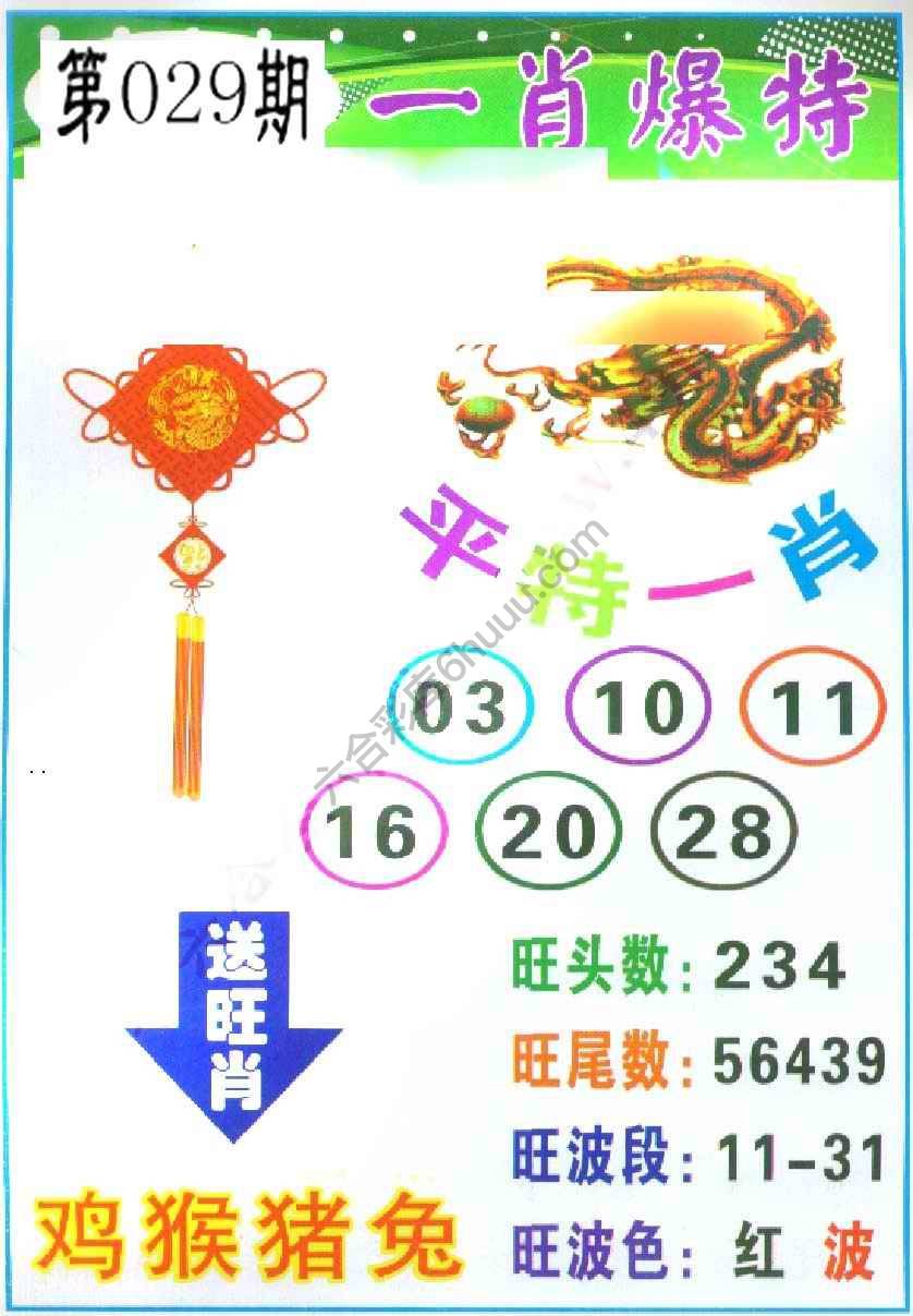 一肖爆特（新版）