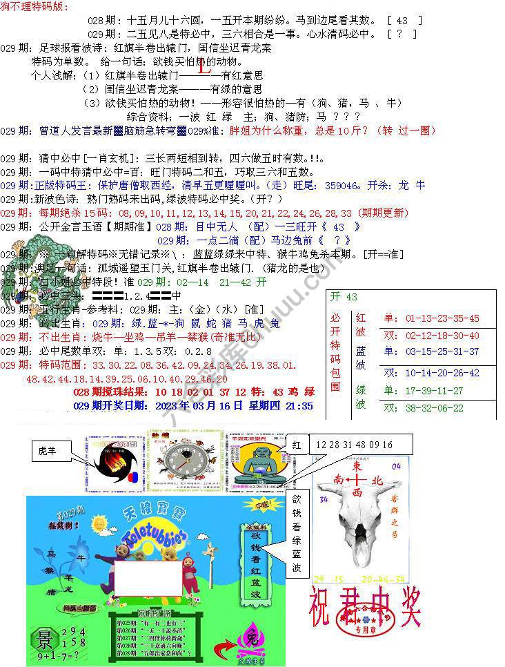 青龙五鬼报