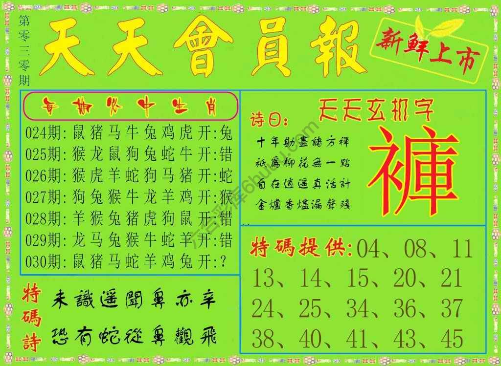 天天会员报