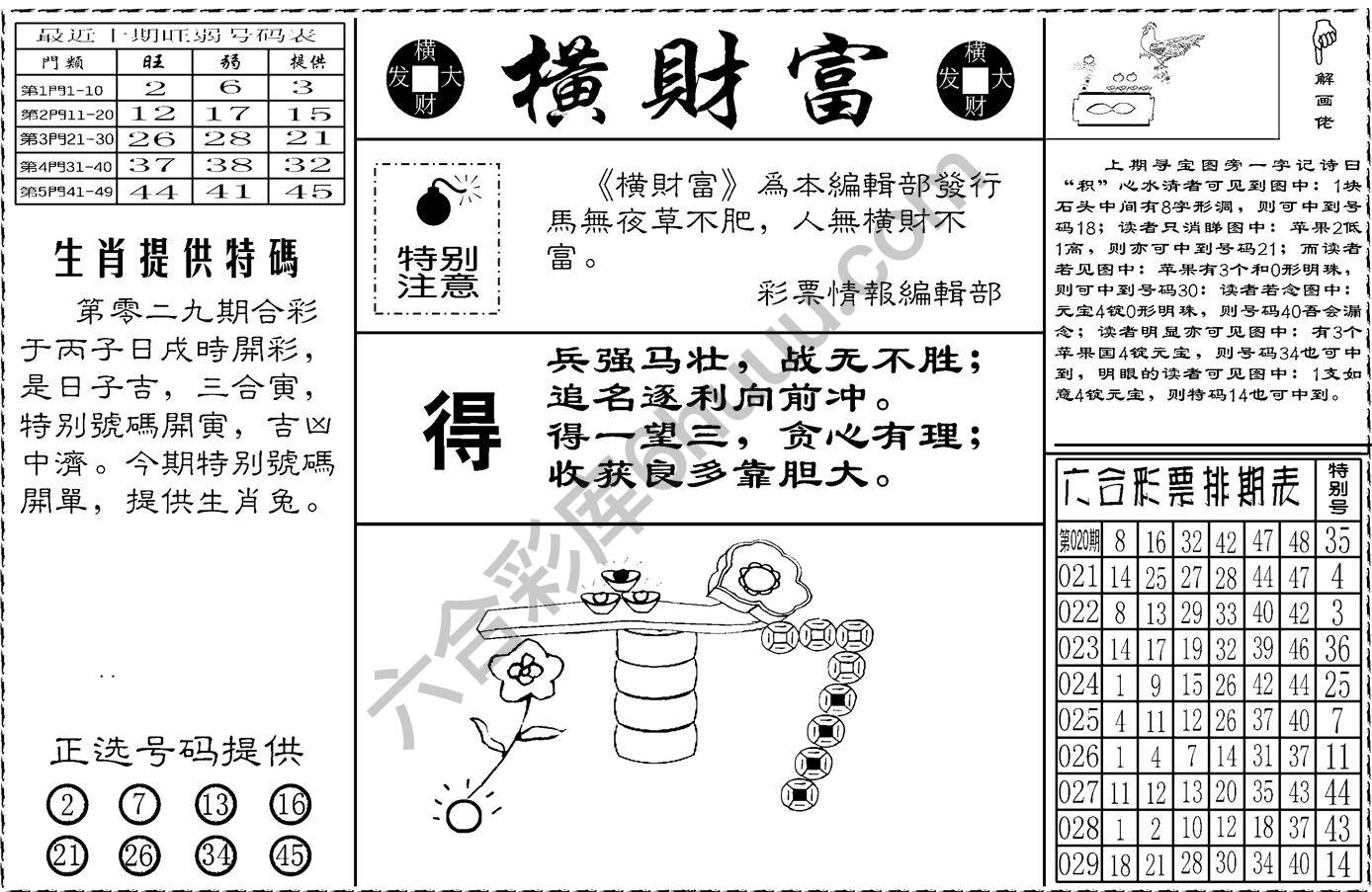 横财富
