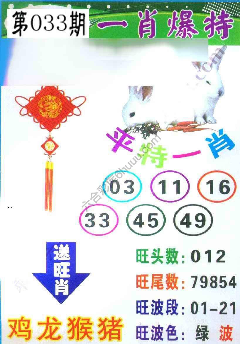 一肖爆特（新版）