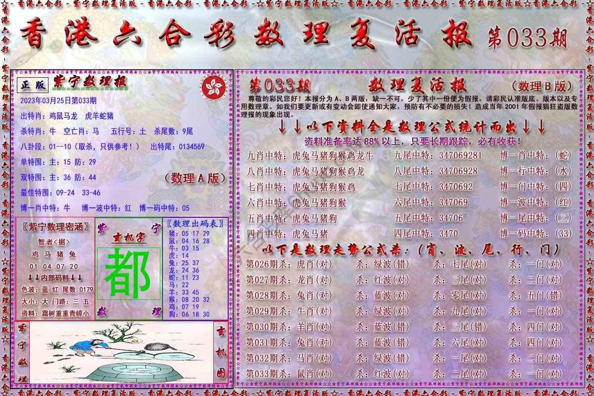 数理复活报