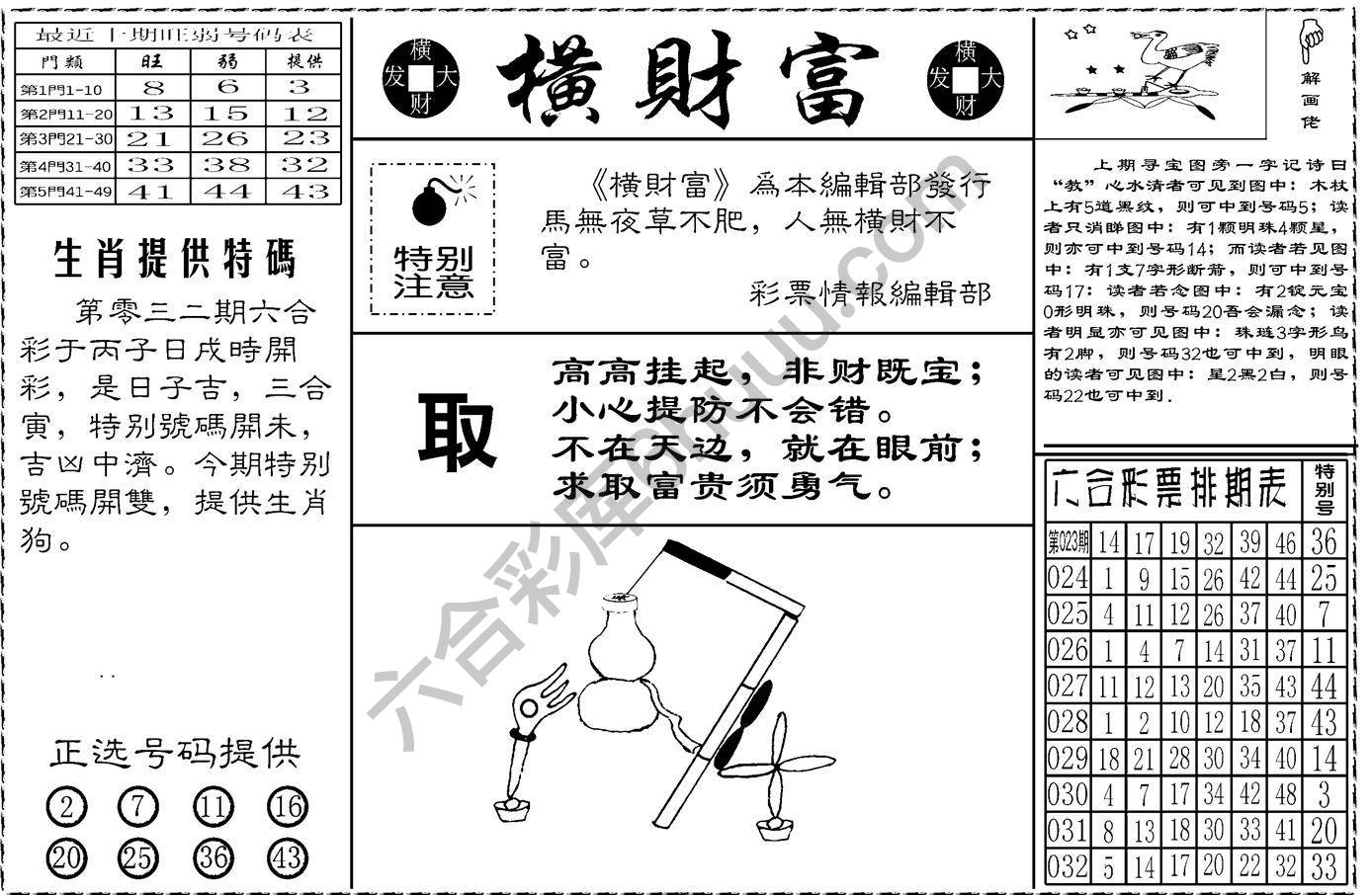 横财富