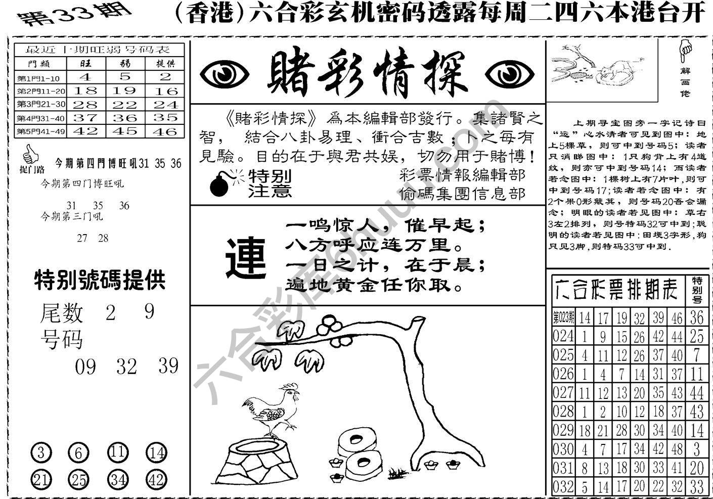 赌彩情探