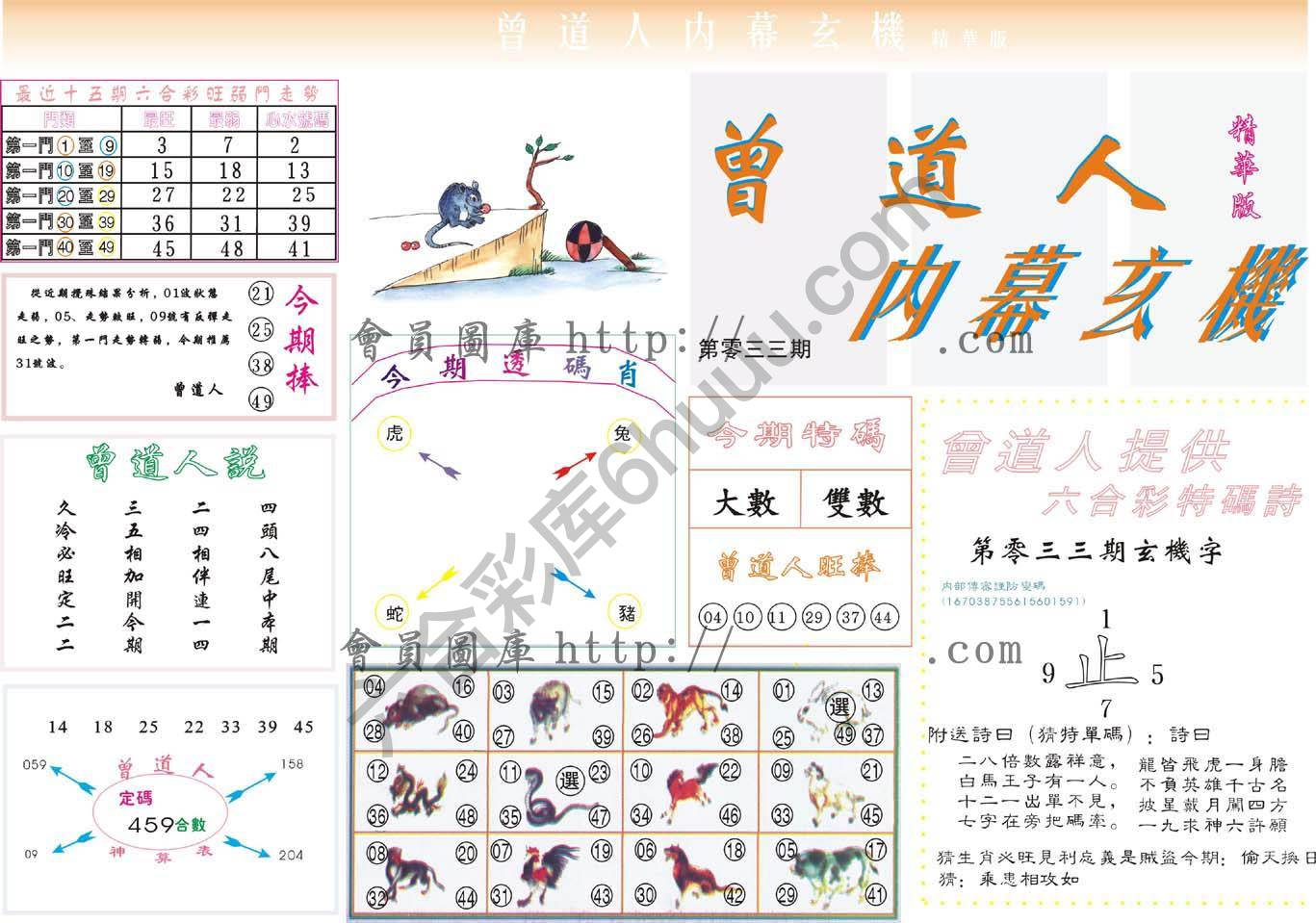 曾道人内幕玄机(精华版)