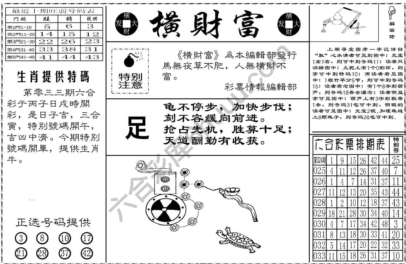 横财富