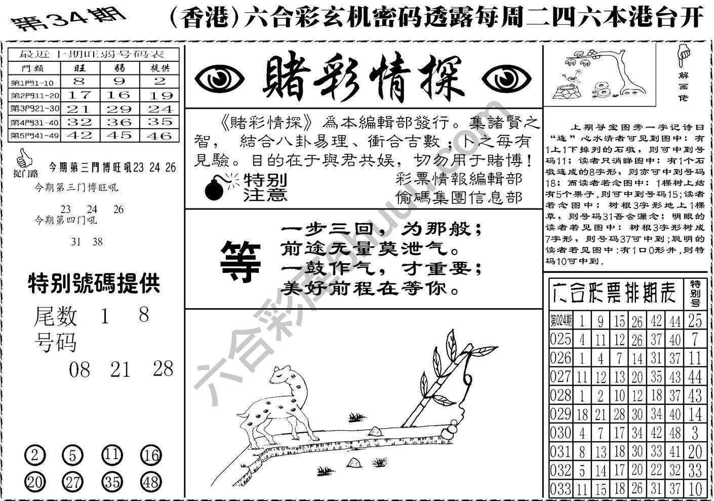 赌彩情探