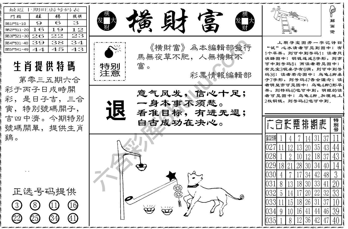 横财富