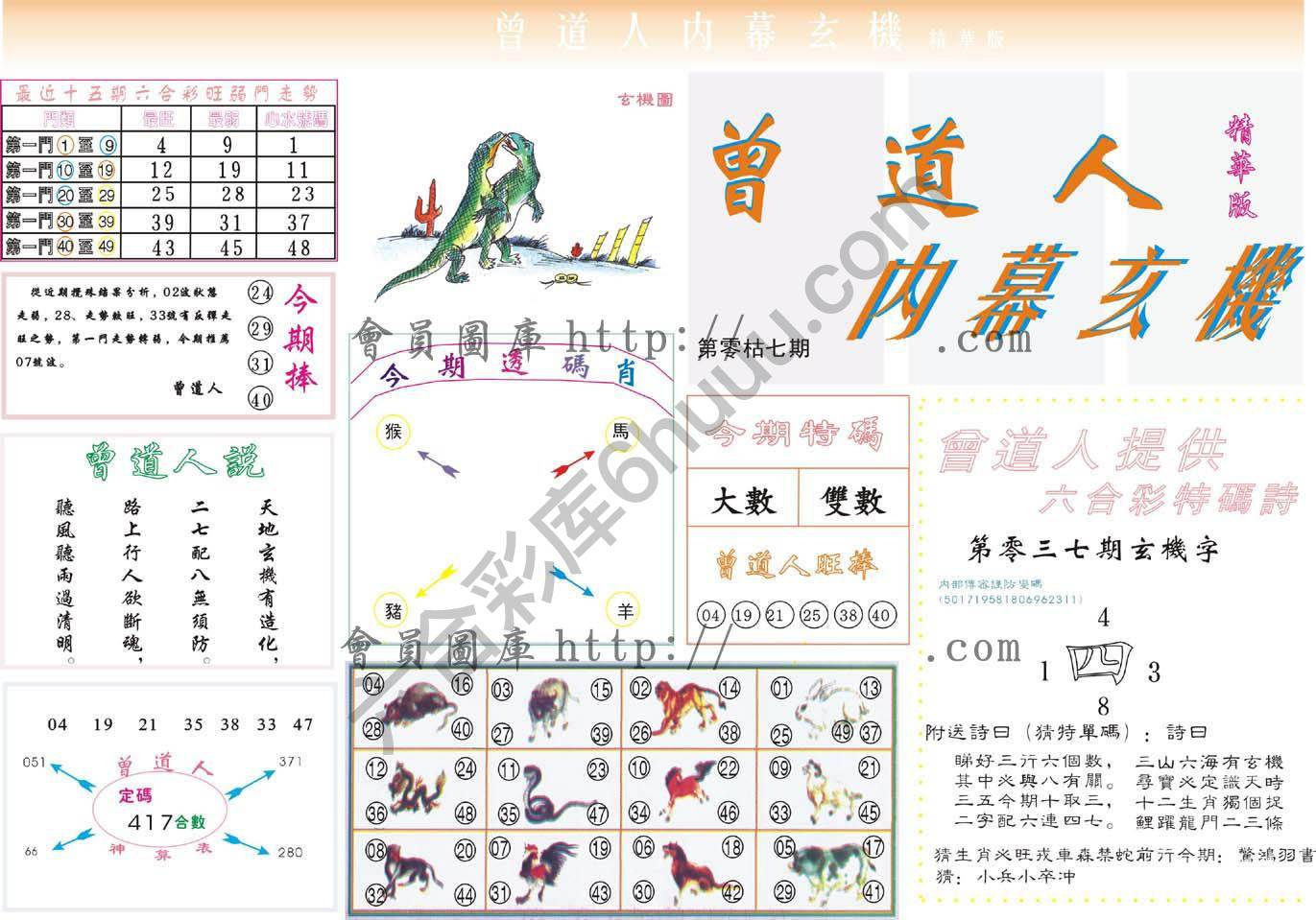 曾道人内幕玄机(精华版)