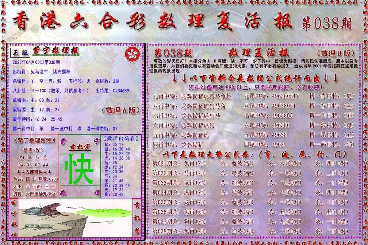 数理复活报