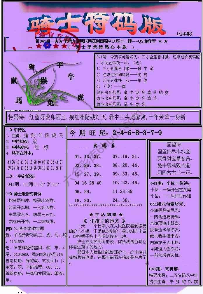 另类骑士特码版