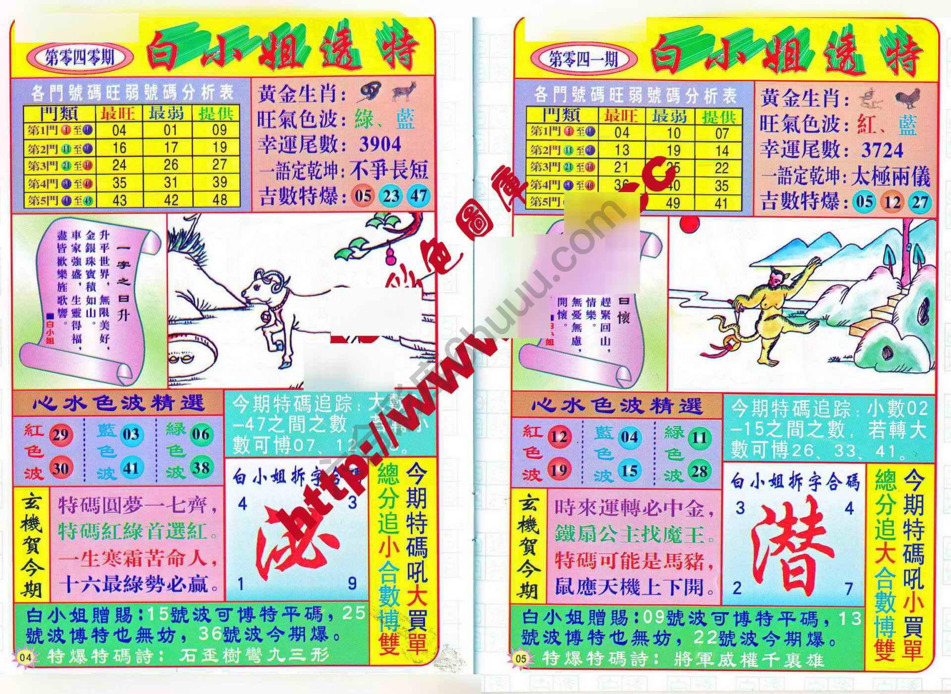 白小姐透特