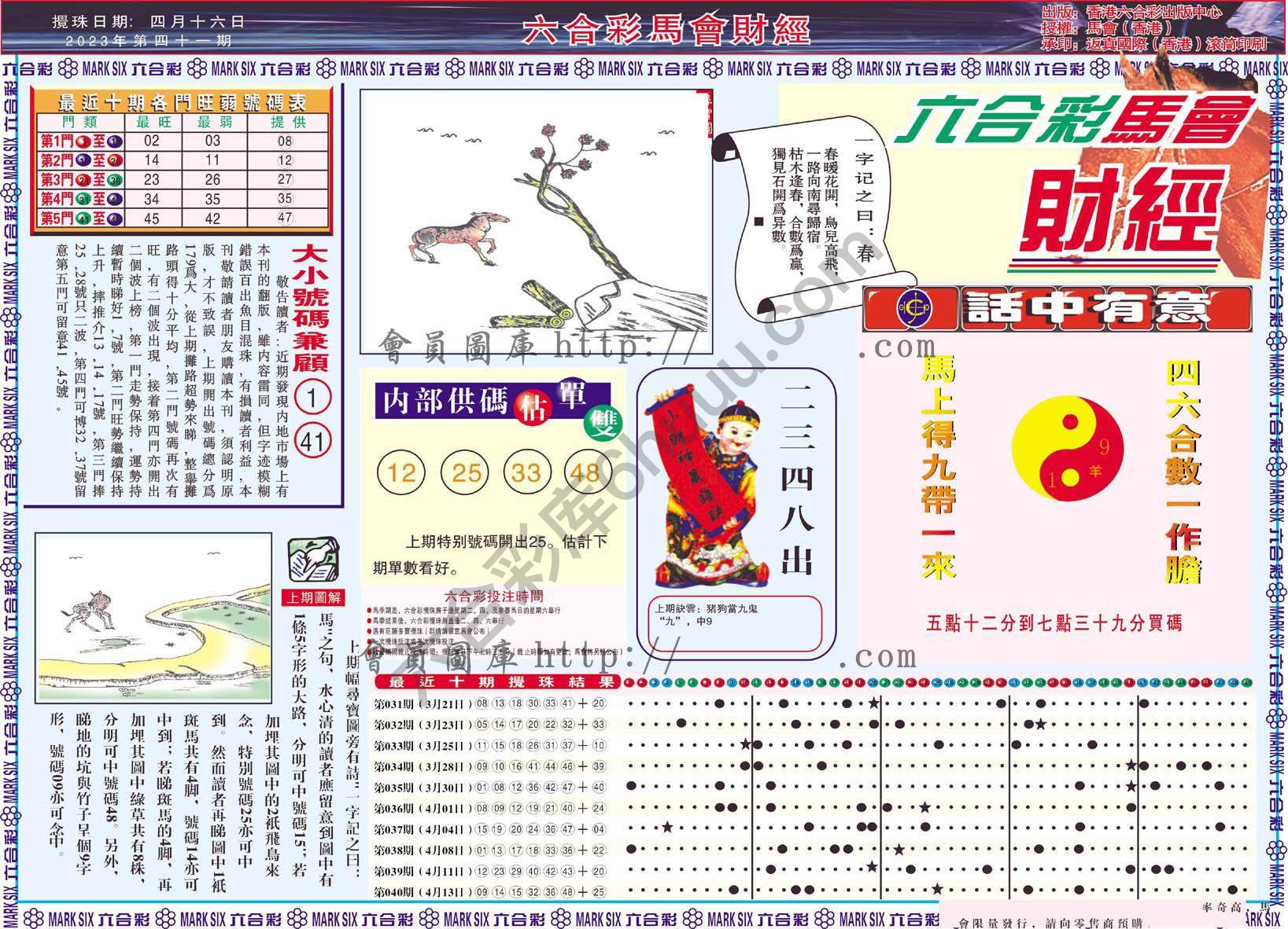 六合彩马会财经