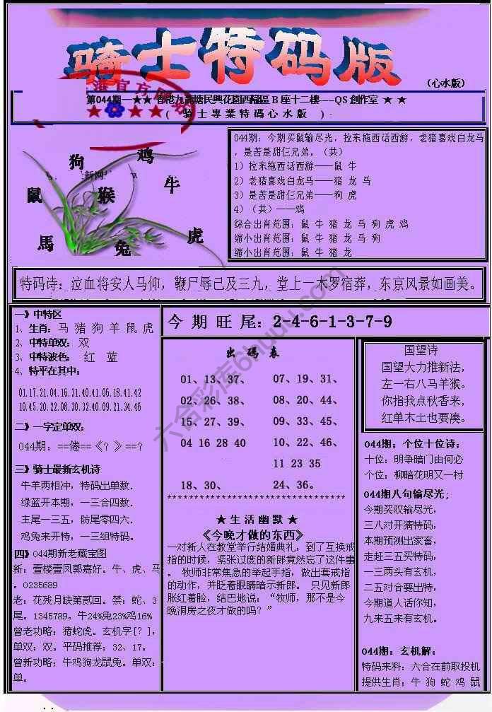 另类骑士特码版