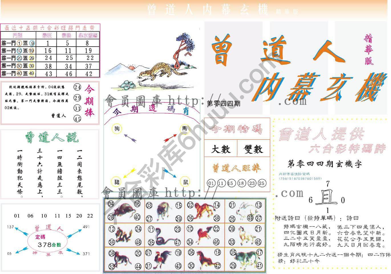 曾道人内幕玄机(精华版)