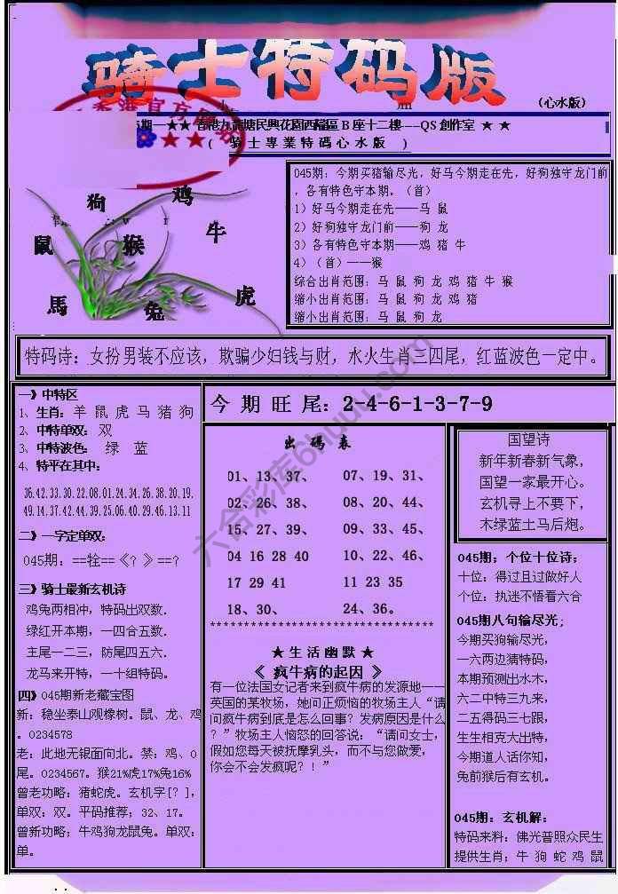 另类骑士特码版