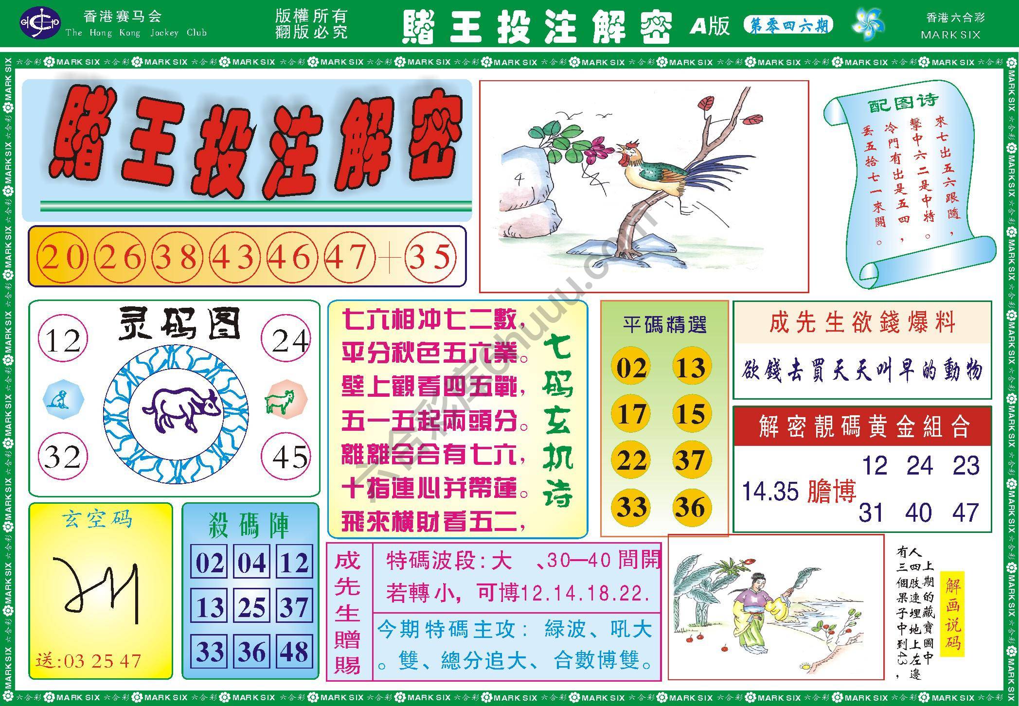 赌王投注解密