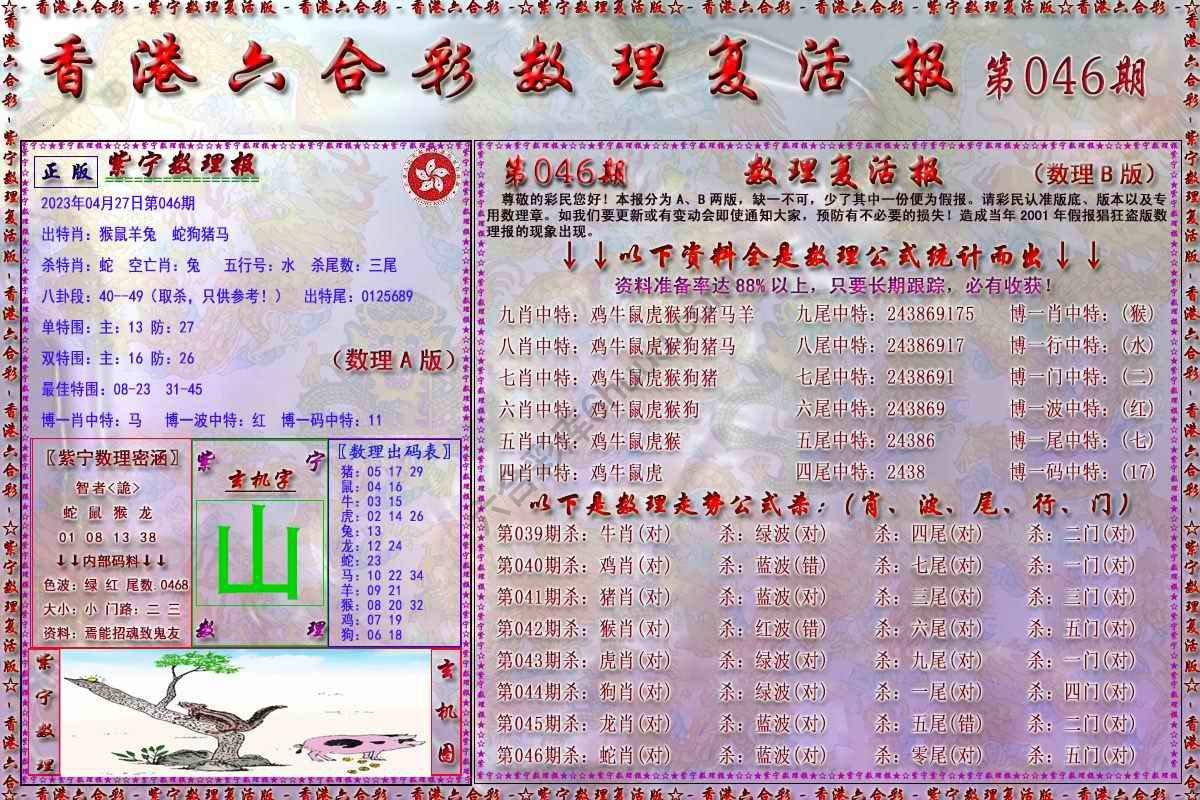 数理复活报