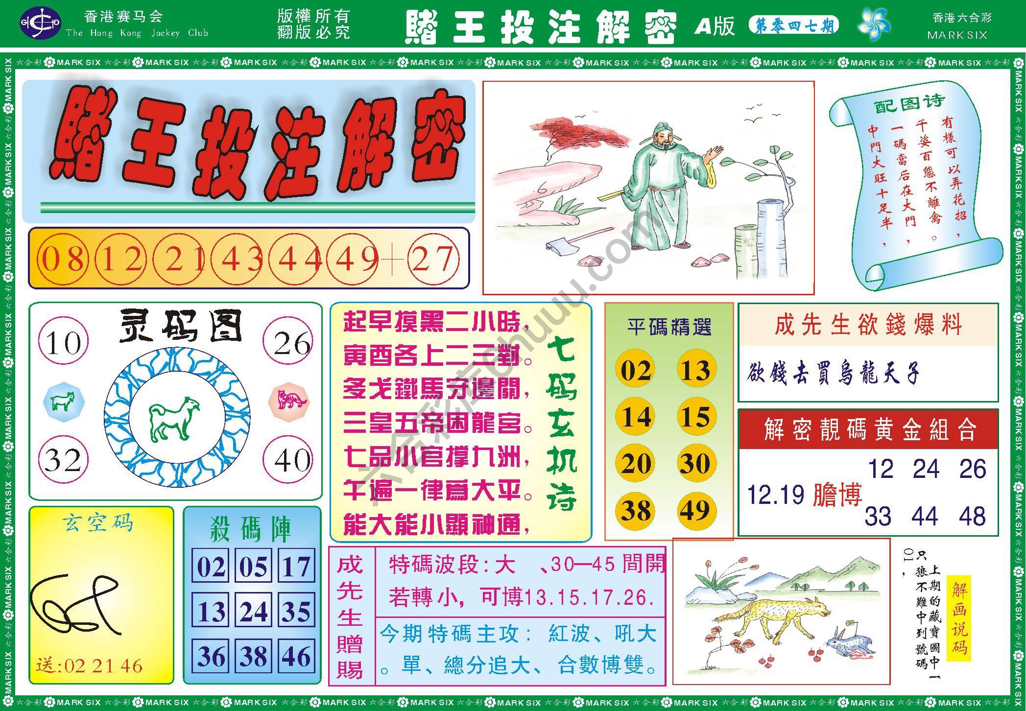 赌王投注解密