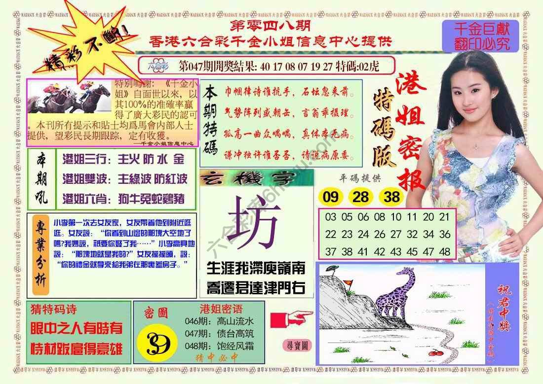 港姐密报