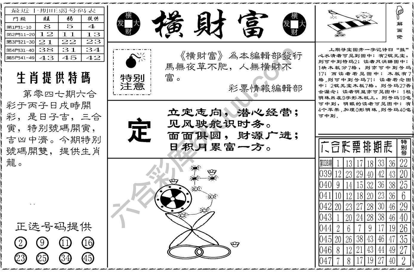横财富