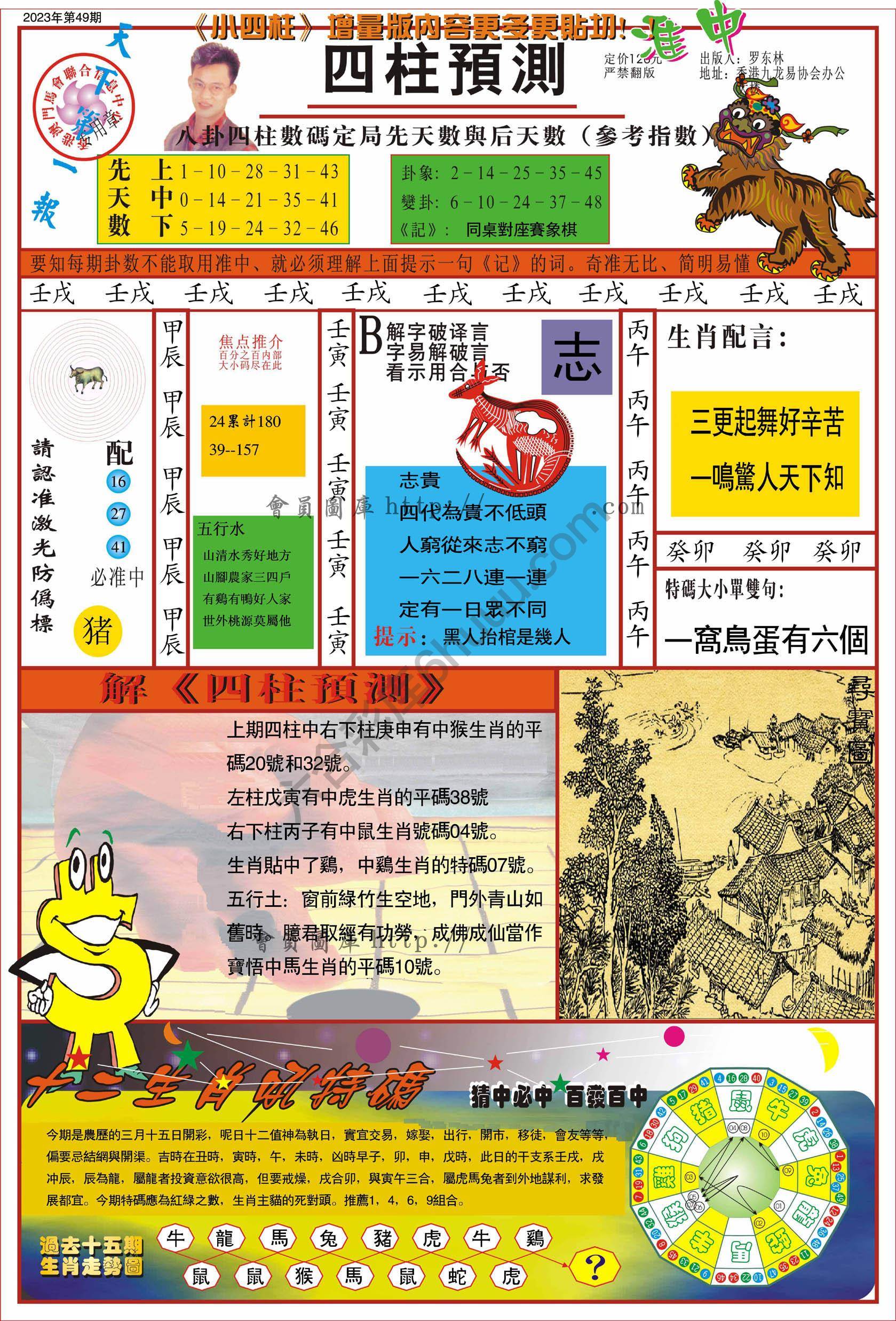 四柱预测