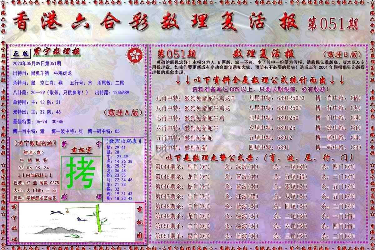 数理复活报