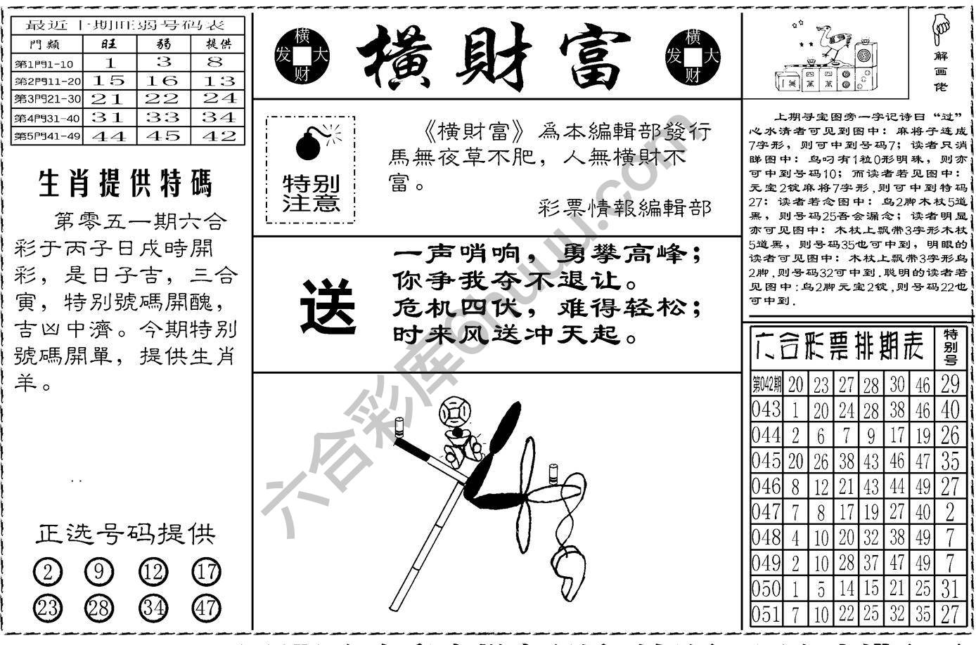 横财富