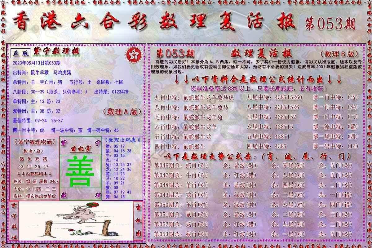 数理复活报