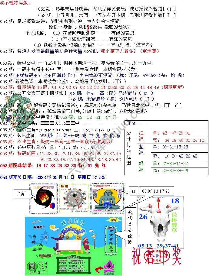 青龙五鬼报