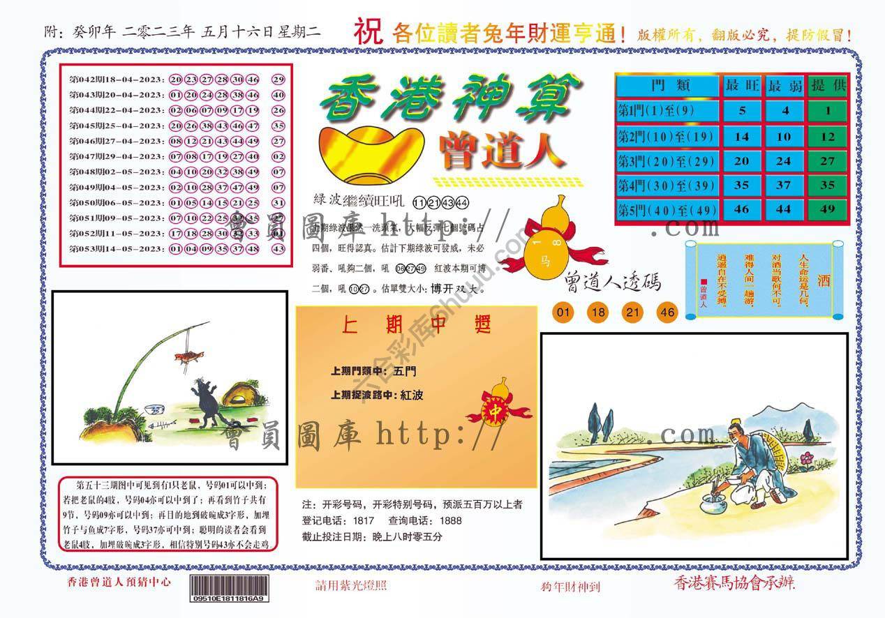 香港神算曾道人
