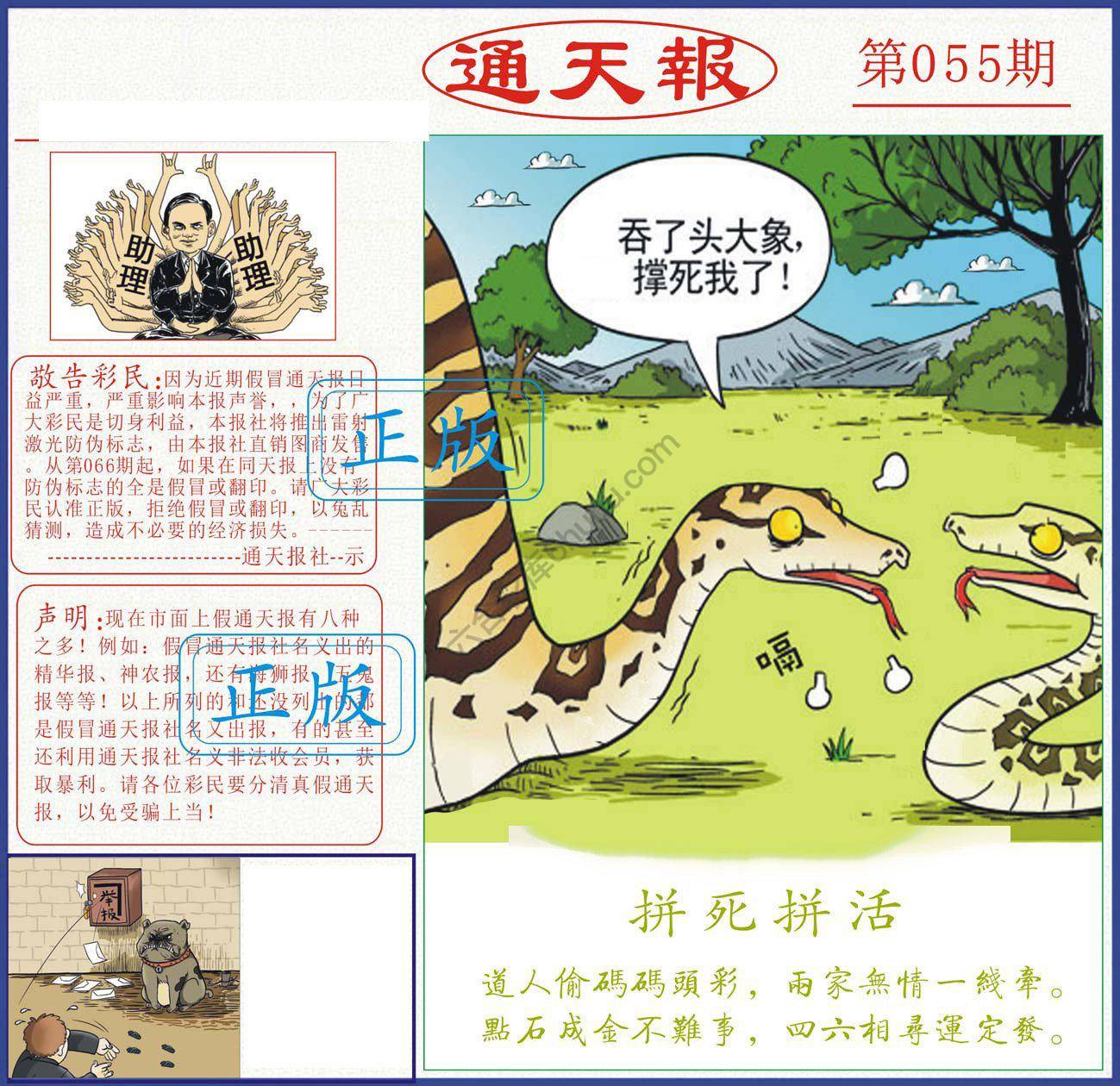 正版通天报