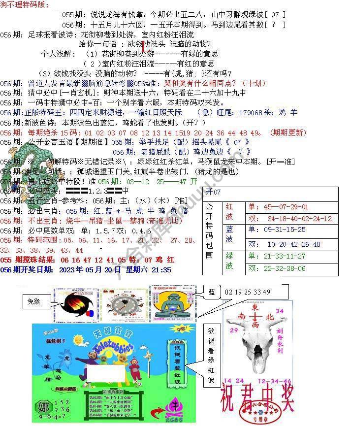 青龙五鬼报