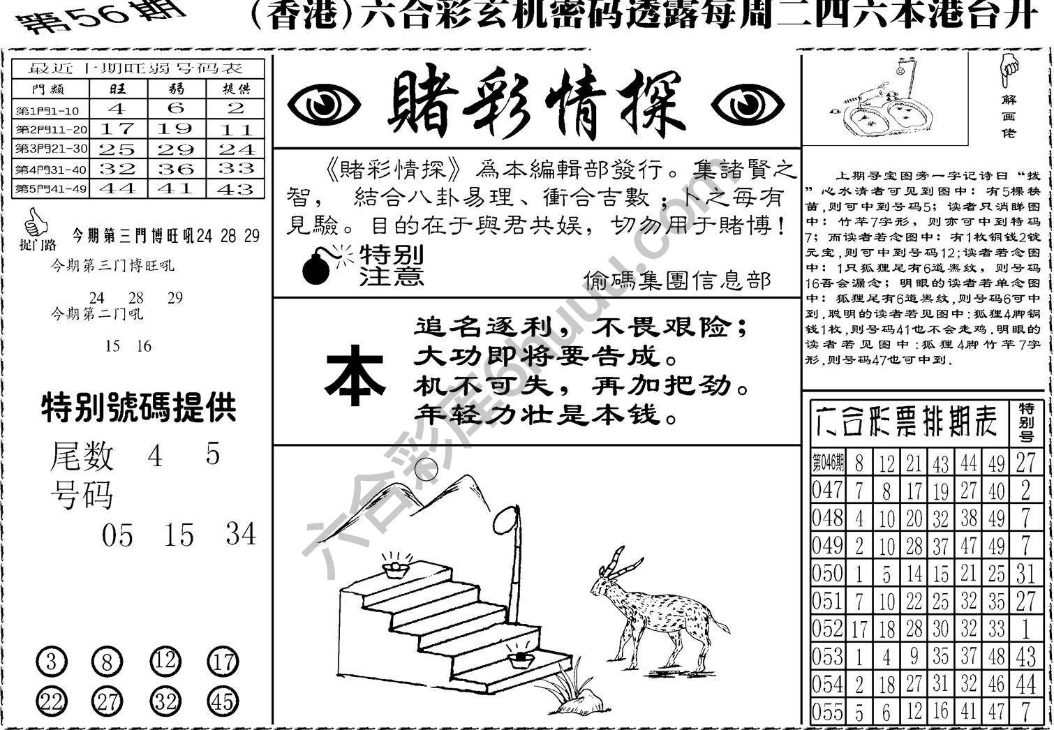赌彩情探