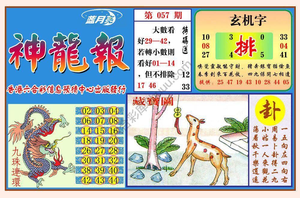 蓝月亮神龙报