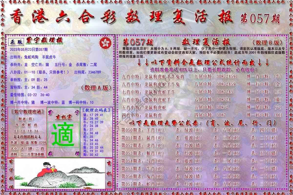 数理复活报