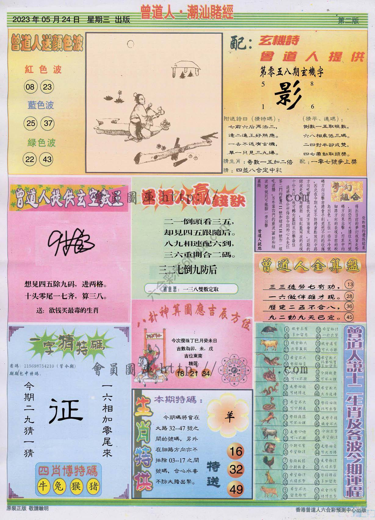 曾道人潮汕赌经