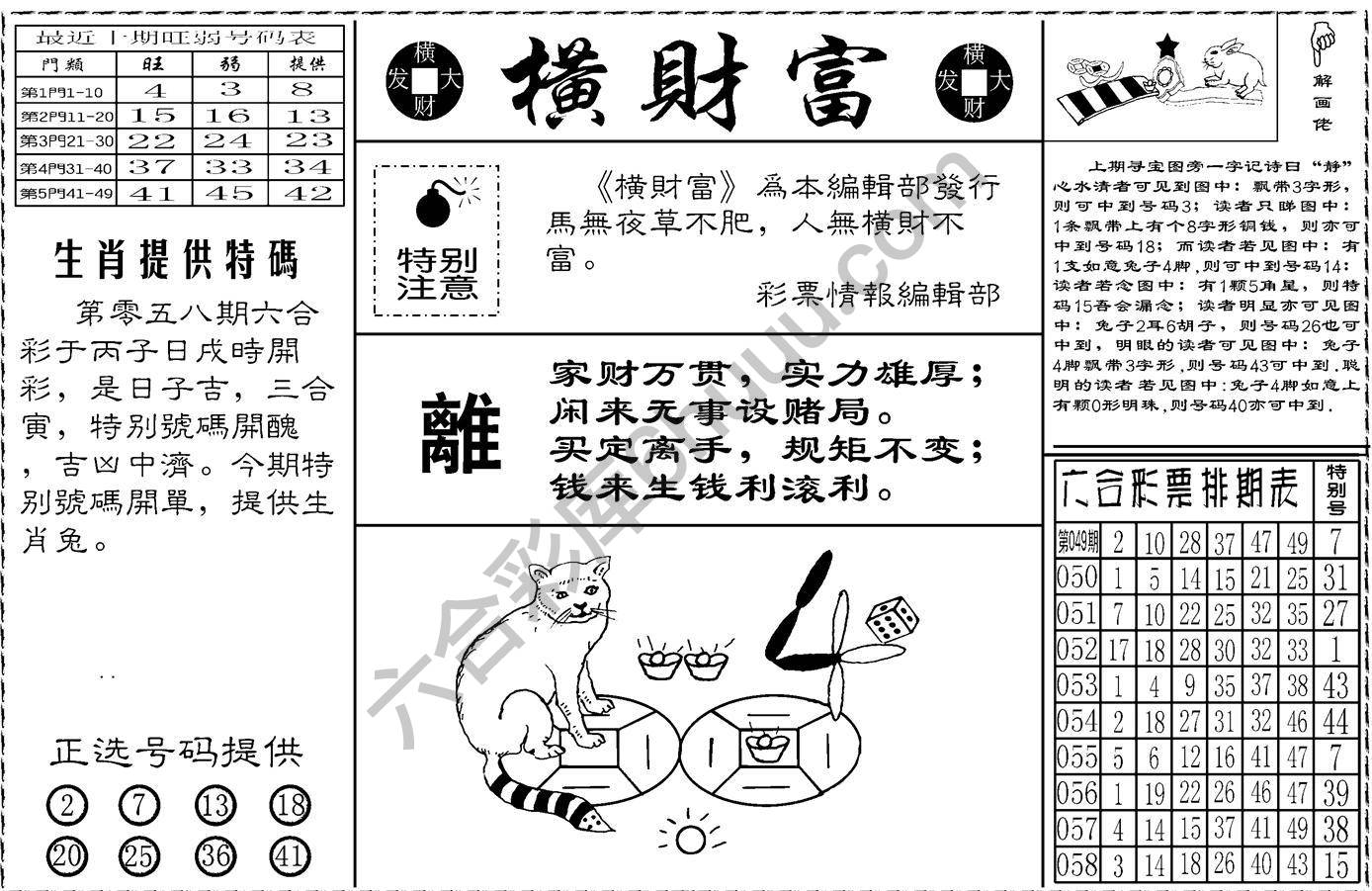 横财富