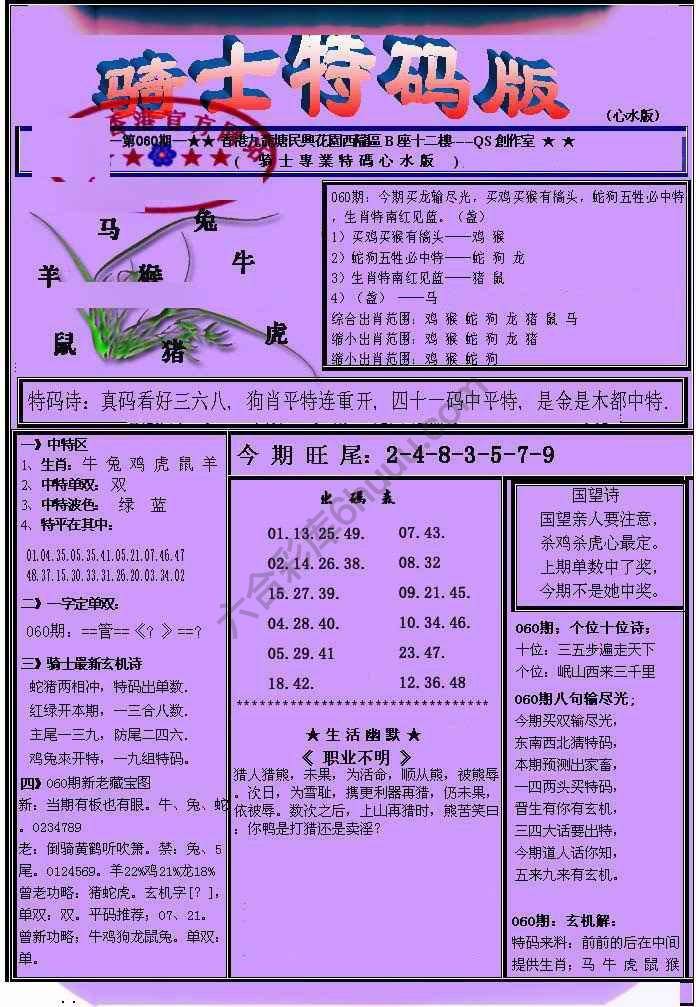 另类骑士特码版