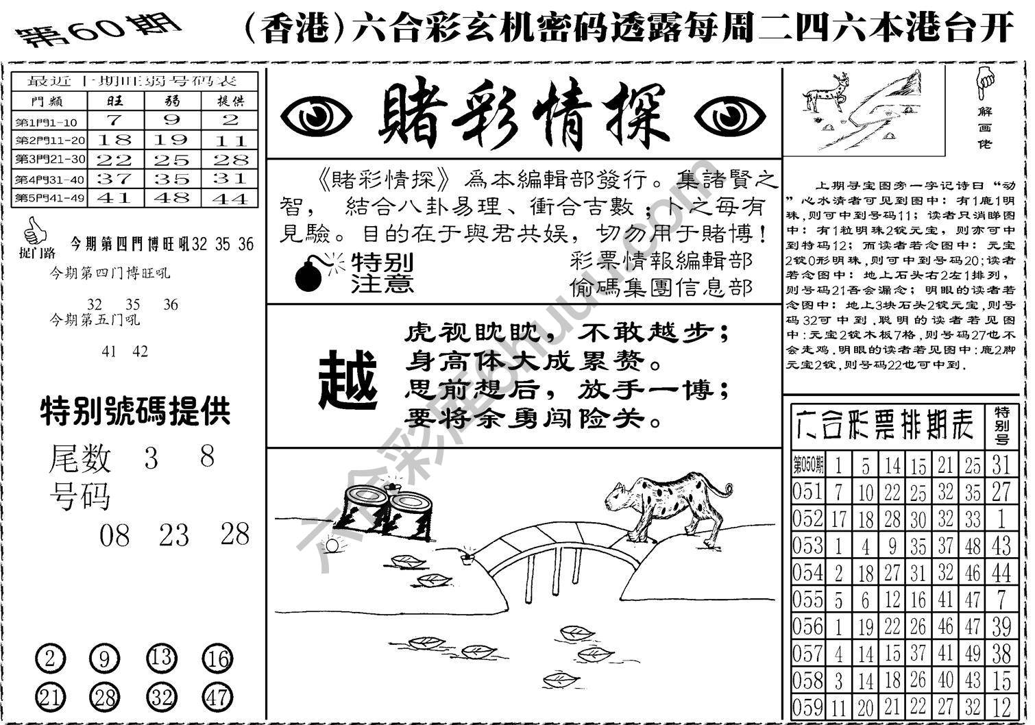 赌彩情探