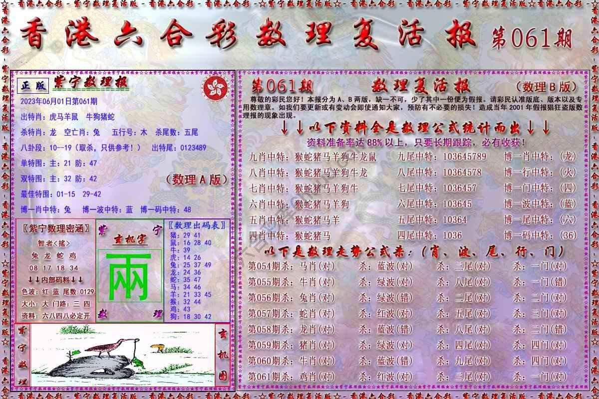 数理复活报