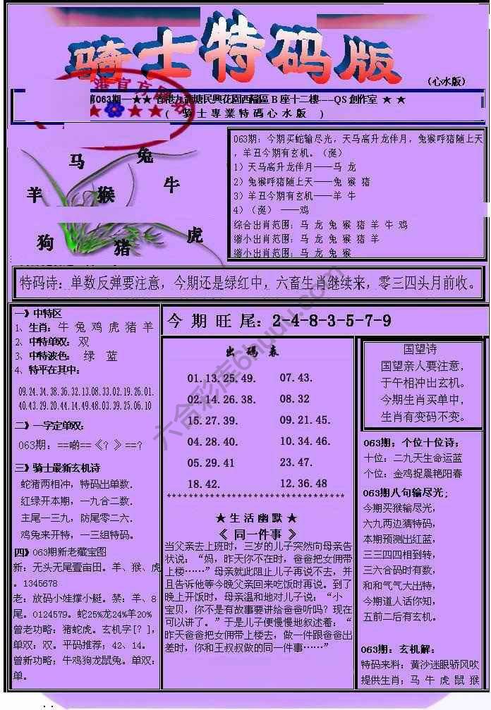 另类骑士特码版