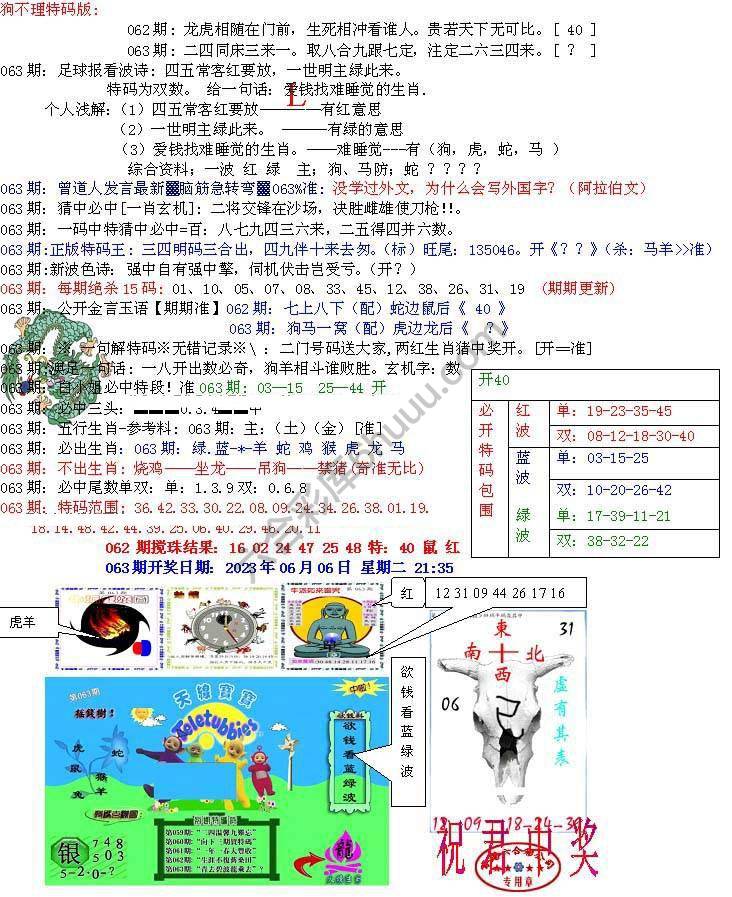 青龙五鬼报