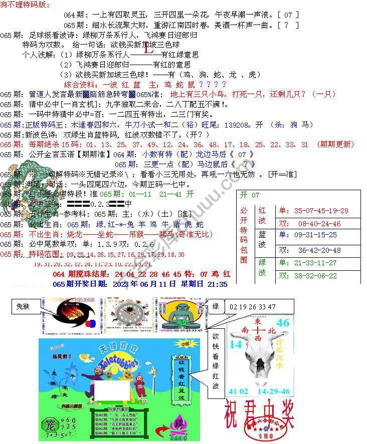 青龙五鬼报
