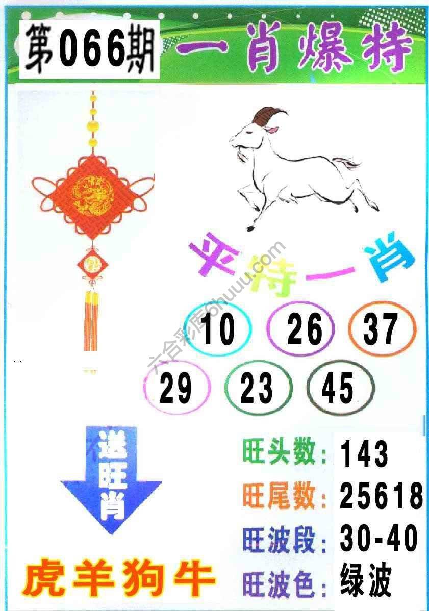 一肖爆特（新版）
