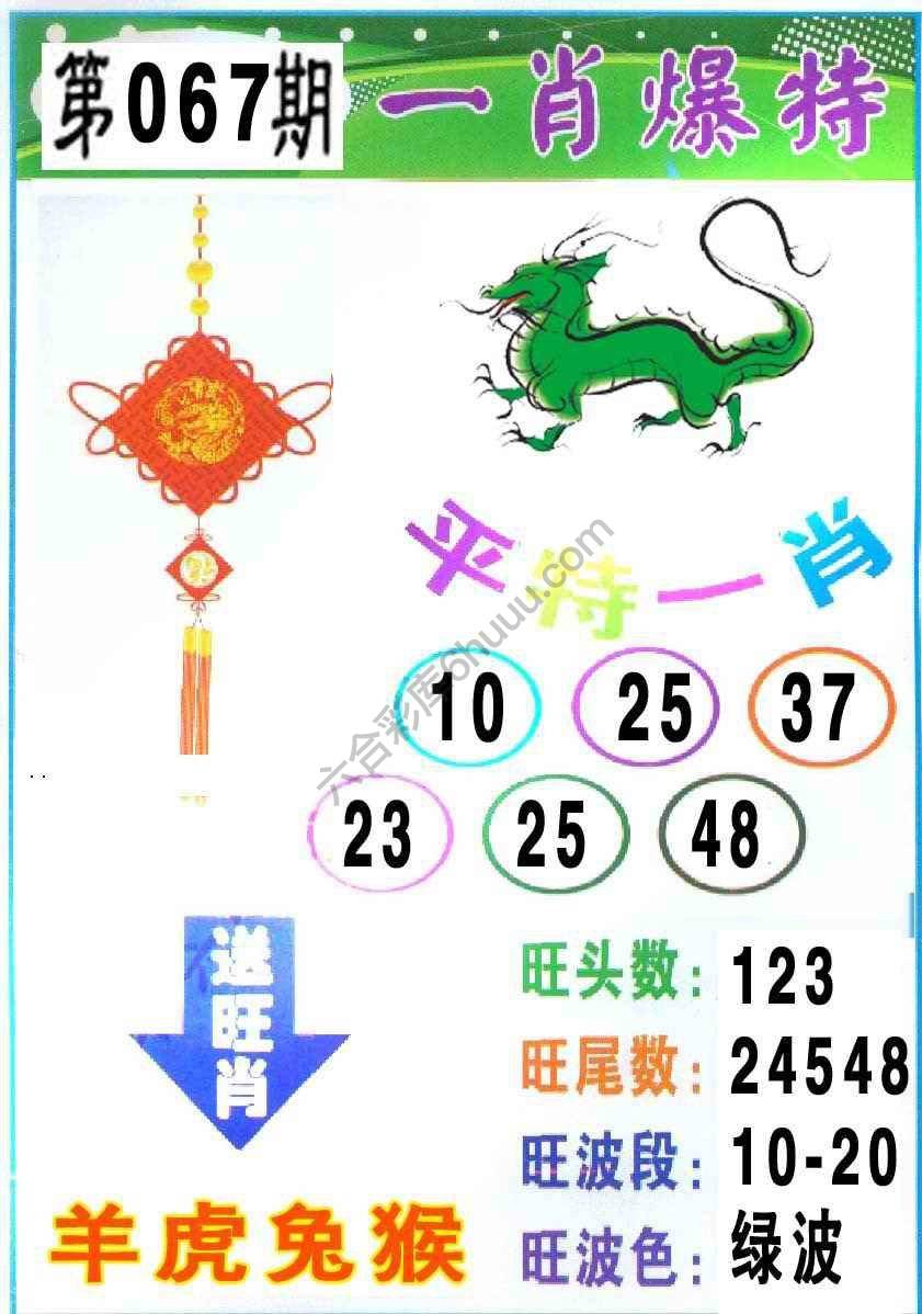 一肖爆特（新版）